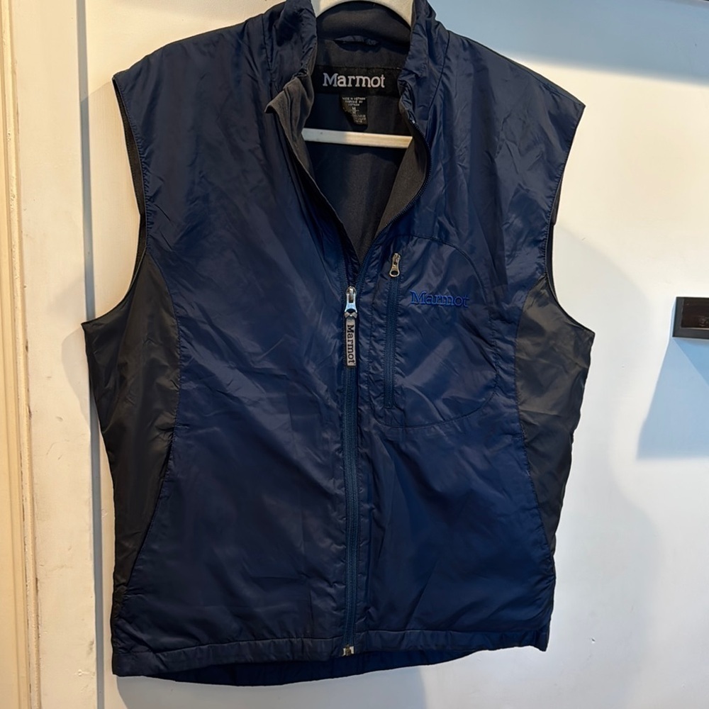 Marmot Men's Navy Vest Size Medium